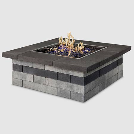 Contemporary Gas Burning Fire Pit