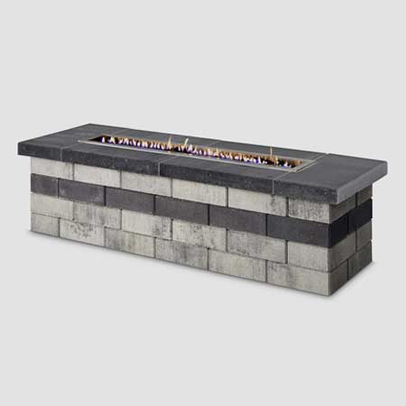 Contemporary Gas Burning Fire Table